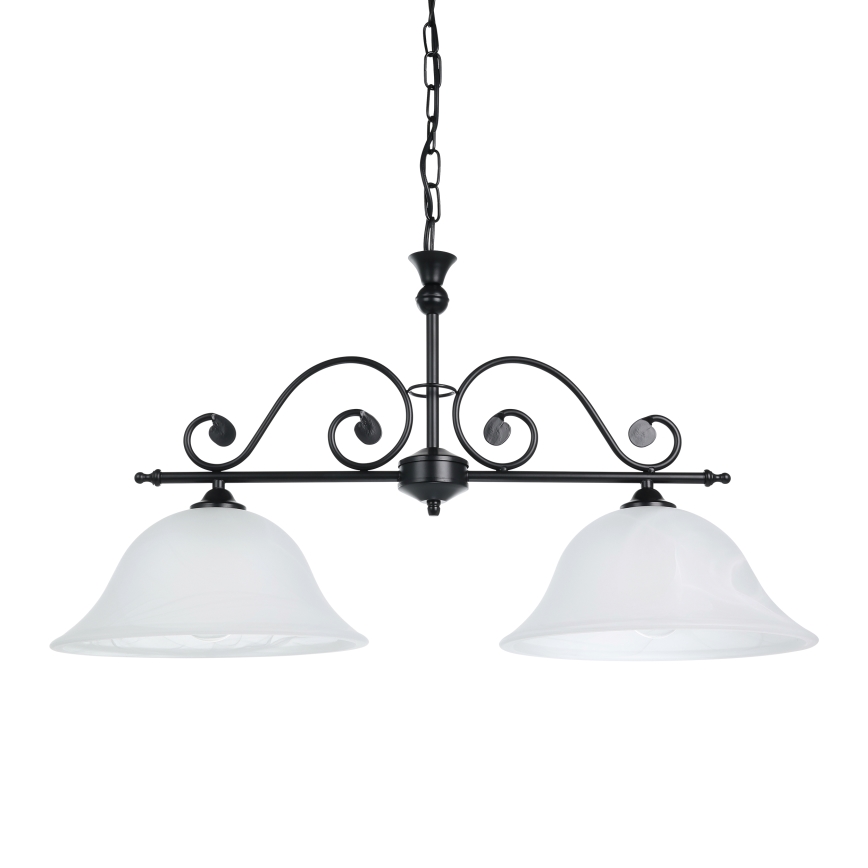 Eglo - Candelabro numa corrente 2xE27/60W/230V