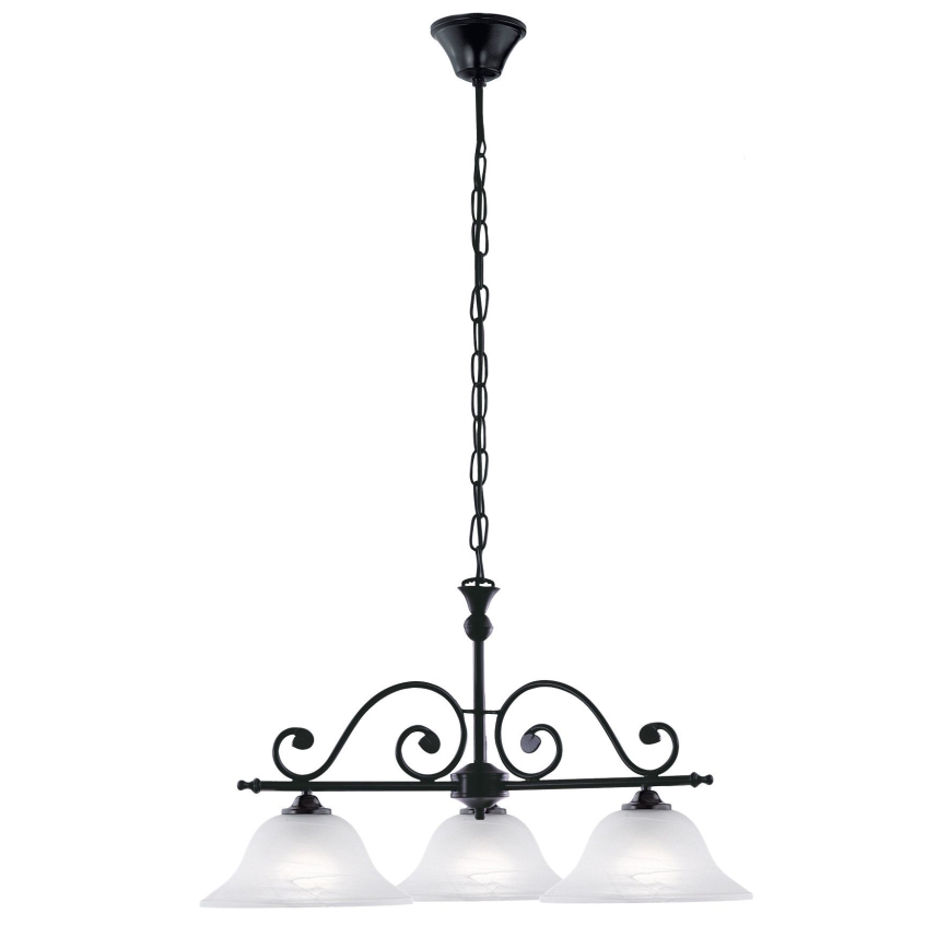 Eglo - Candeeiro suspenso MURCIA 3xE27/60W/230V