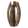 EGLO 91014 - Candeeiro de mesa MONGU 1xE27/60W castanho