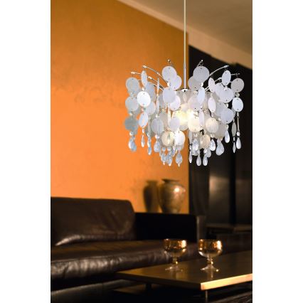 EGLO 91046 - Candelabro pendente FEDRA 1xE27/60W