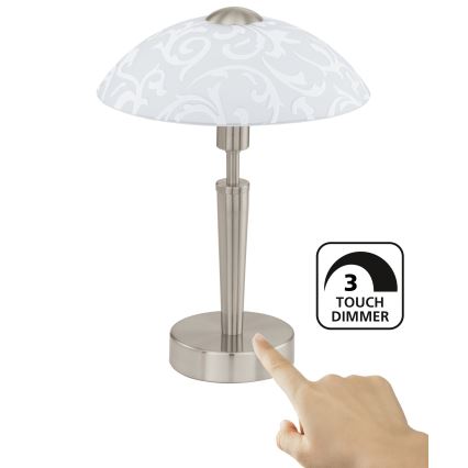 EGLO - Candeeiro de mesa com regulação 1 1xE14/60W/230V