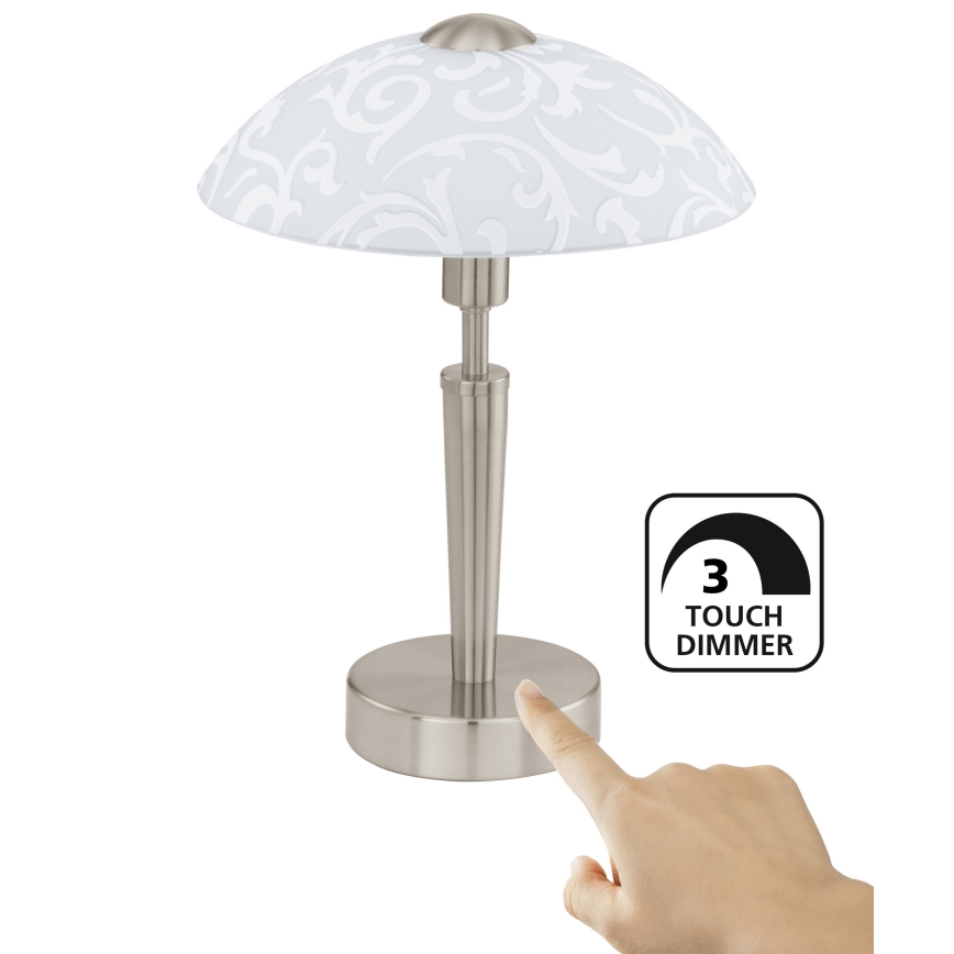 EGLO - Candeeiro de mesa com regulação 1 1xE14/60W/230V