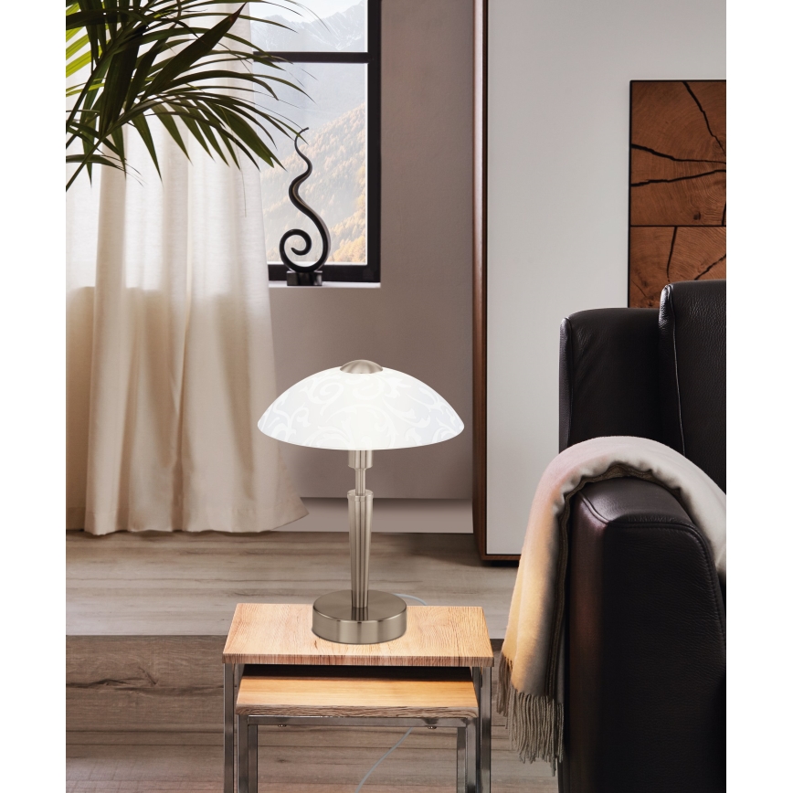 EGLO - Candeeiro de mesa com regulação 1 1xE14/60W/230V