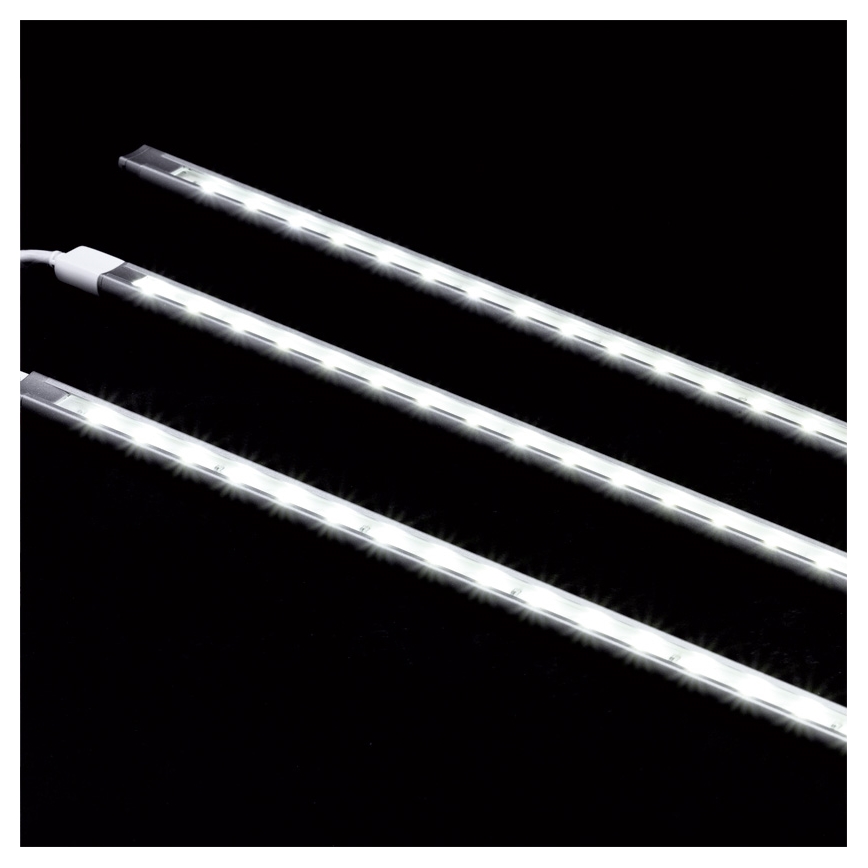 EGLO - SADA3x Tira LED 117cm LED 3x1,6W (20 LED) branco