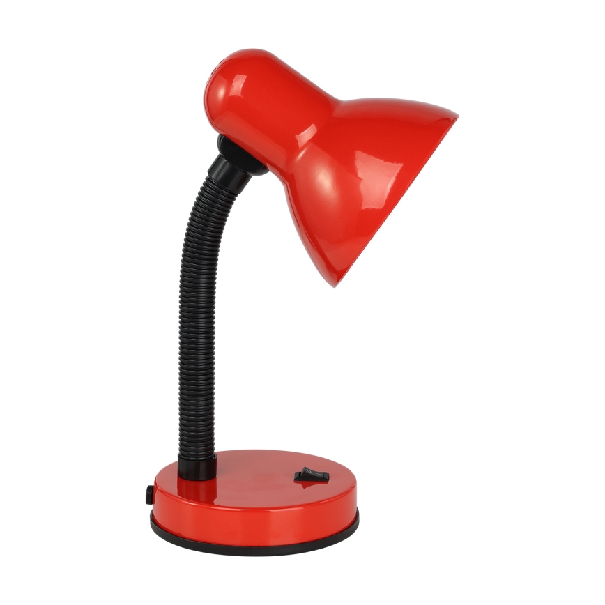 EGLO - Lâmpada de mesa 1xE27/40W vermelho