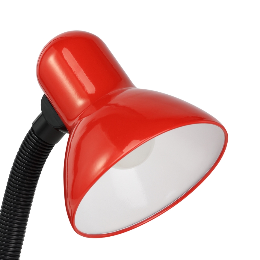 EGLO - Lâmpada de mesa 1xE27/40W vermelho
