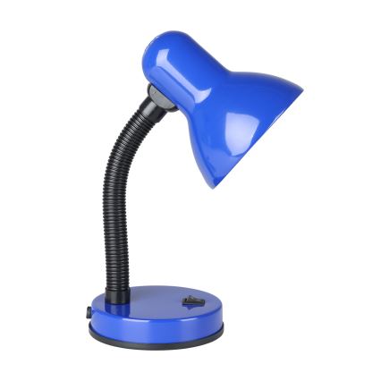 EGLO - Lâmpada de mesa 1xE27/40W AZUL