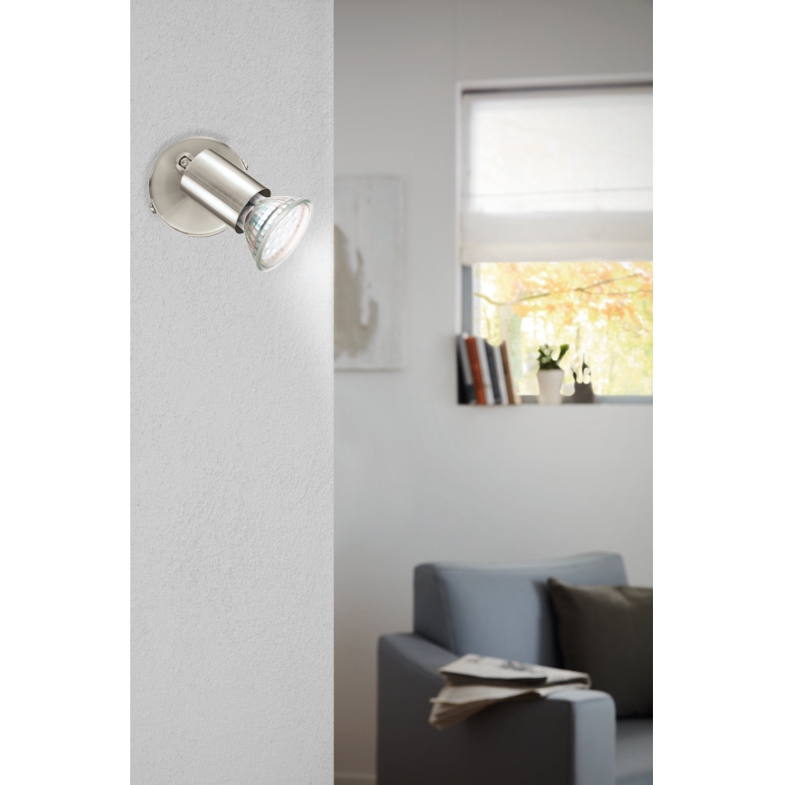 Eglo - Foco de parede LED LED 1xGU10/2,8W/230V