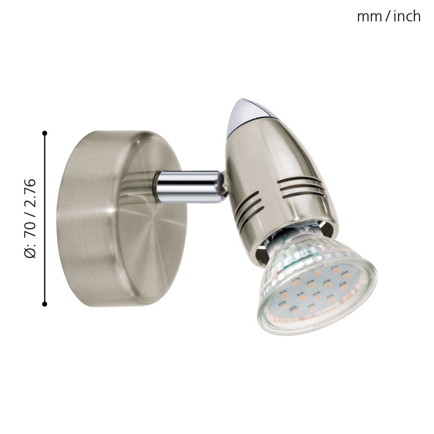 Eglo - Foco LED 1xGU10/3W/230V