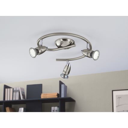 Eglo - Foco LED 3xGU10/3W/230V