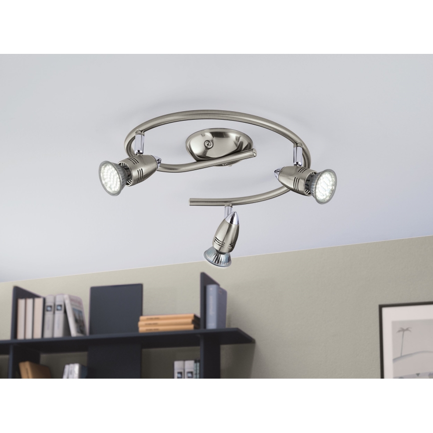 Eglo - Foco LED 3xGU10/3W/230V