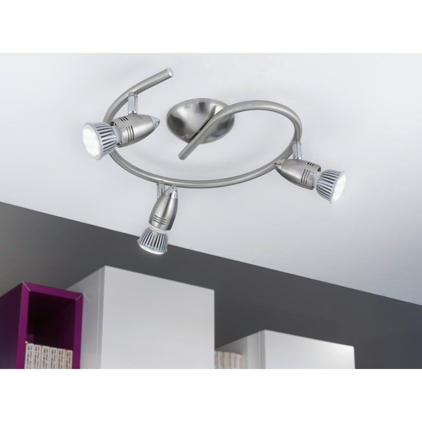 Eglo - Foco LED 3xGU10/3W/230V