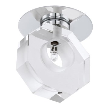 Eglo 92677 - Regulação embutido foco TORTOLI 1xG4/20W/230V
