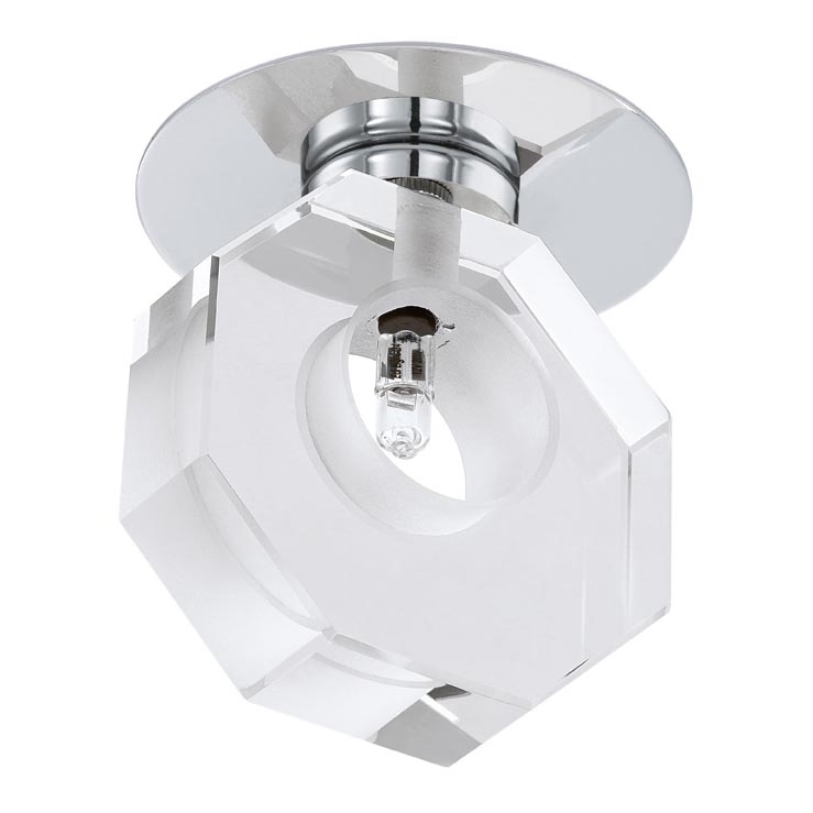 Eglo 92677 - Regulação embutido foco TORTOLI 1xG4/20W/230V