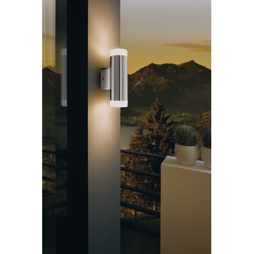 Eglo - Luz de parede de exterior - LED GU10/2,5W/230V IP44