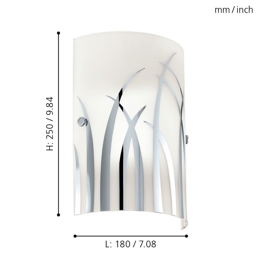 Eglo - Luz de parede 1xE14/42W/230V