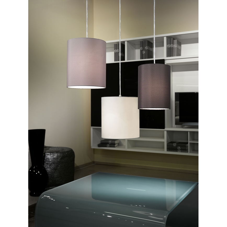 Eglo - Candeeiro suspenso TOMBOLO 3xE27/60W/230V