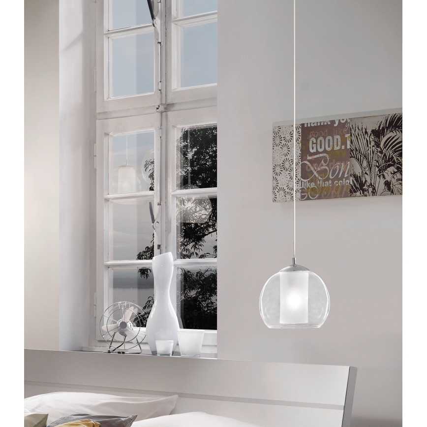 EGLO - Luz pendente 1xE27/60W