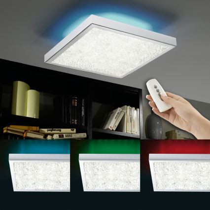 Eglo 92781 - Luz de teto LED CARDITO LED/19W/230V + 4xLED/3W/230V