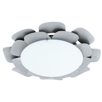 Eglo 92899 - Luz de teto ROCLETTA 1xE27/60W/230V