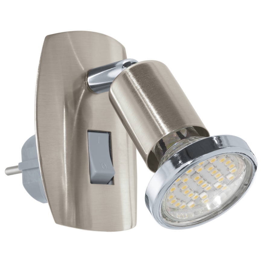 Eglo - Luz LED para uma ficha MINI 4 1xGU10-LED/3W/230V
