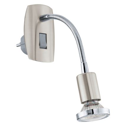Eglo - Iluminação de tomada LED 1xGU10-LED/3W/230V