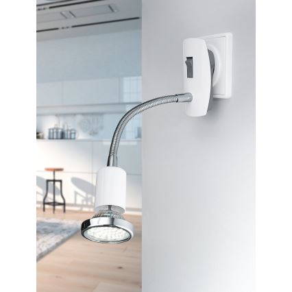EGLO - Foco LED 4 1xGU10/2,5W LED
