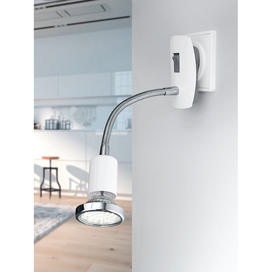 EGLO - Foco LED 4 1xGU10/2,5W LED