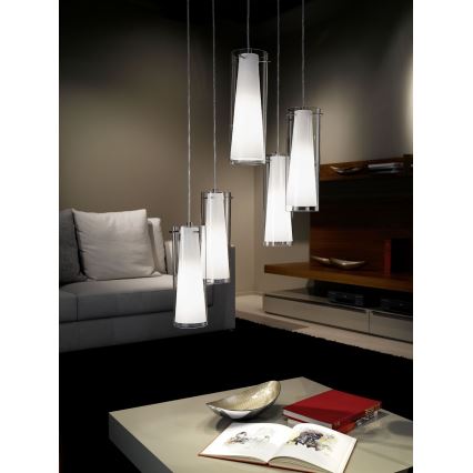 EGLO - Luz pendente 5xE27/60W