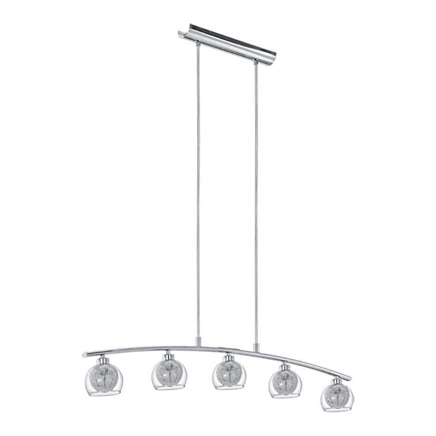 Eglo 93054 - Luz pendente OVIEDO 5xG9/33W/230V