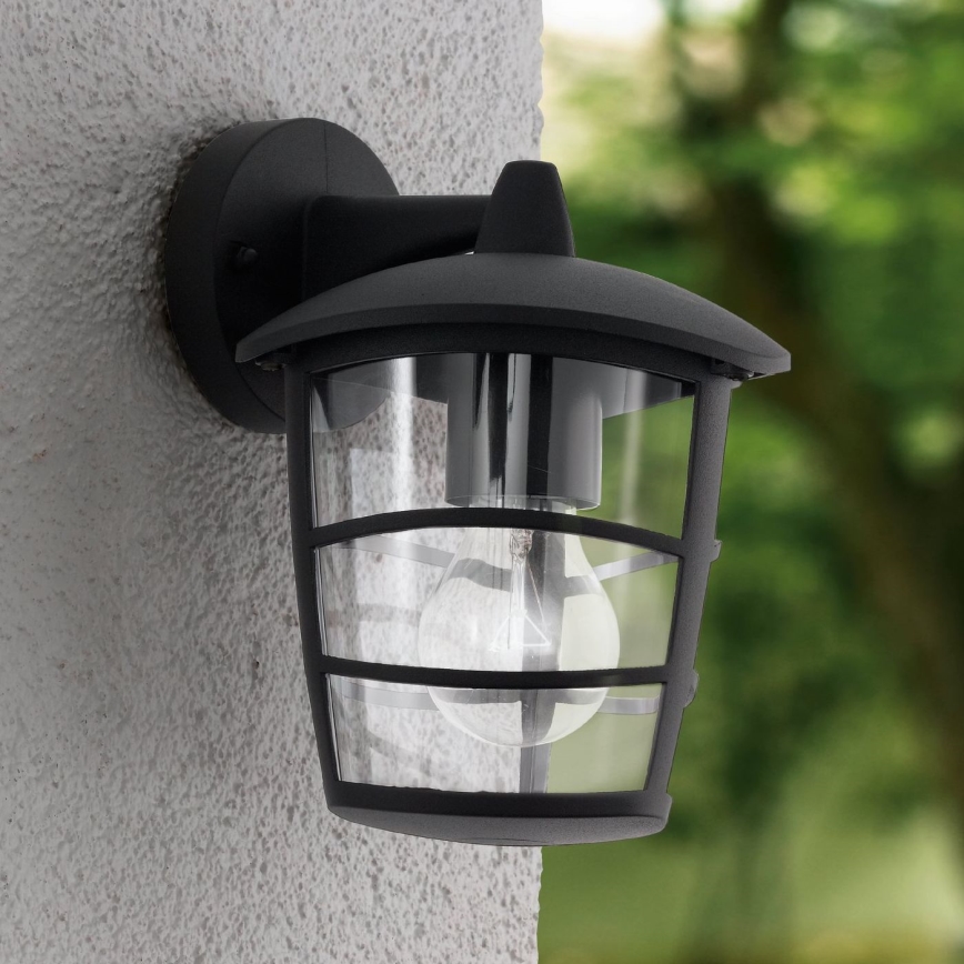 Eglo - Luz de parede LED de exterior 1xE27/8,5W/230V IP44