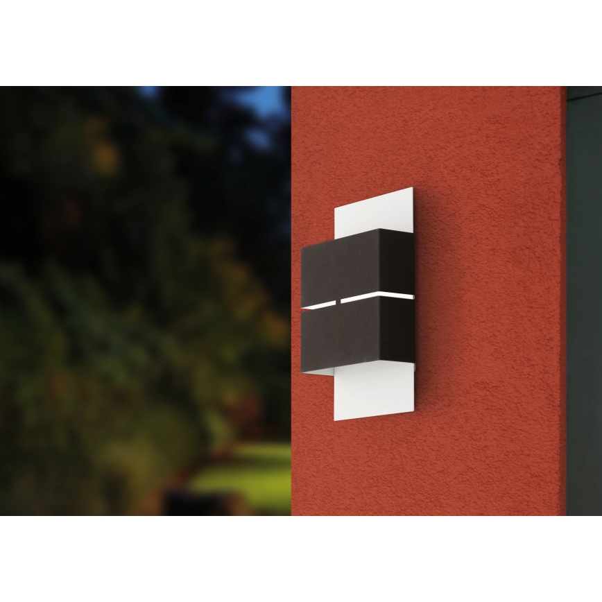 Eglo - Iluminação LED de exterior 2xLED/2,5W/230V IP44