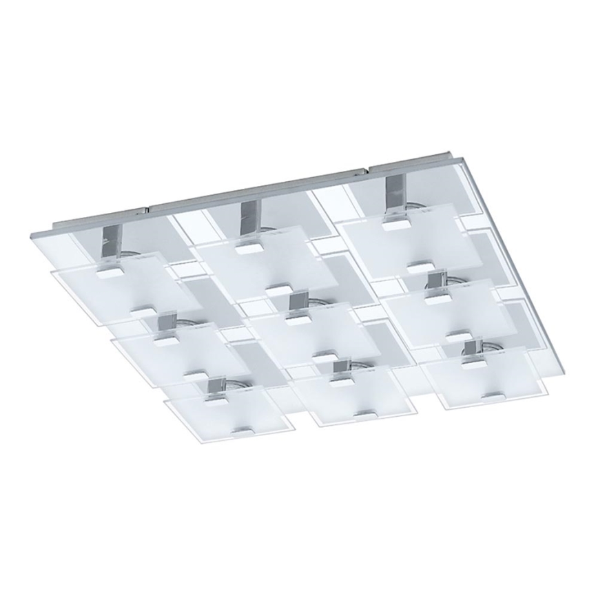 Eglo 93315 - Luz de teto LED VICARO 9xLED/2,5W/230V