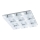 Eglo 93315 - Luz de teto LED VICARO 9xLED/2,5W/230V