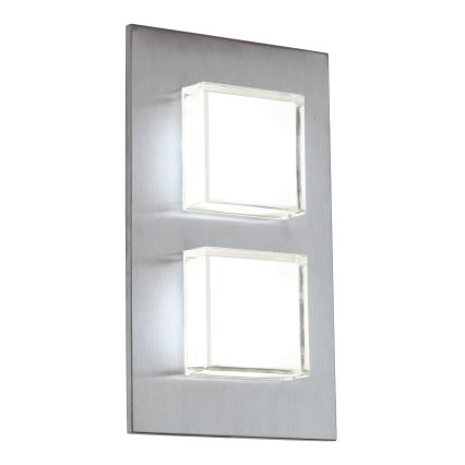 Eglo 93365 - Luz de parede LED de exterior PIAS 2xLED/2,5W/230V IP44
