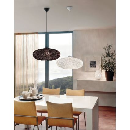 Eglo - Luz pendente 1xE27/60W/230V