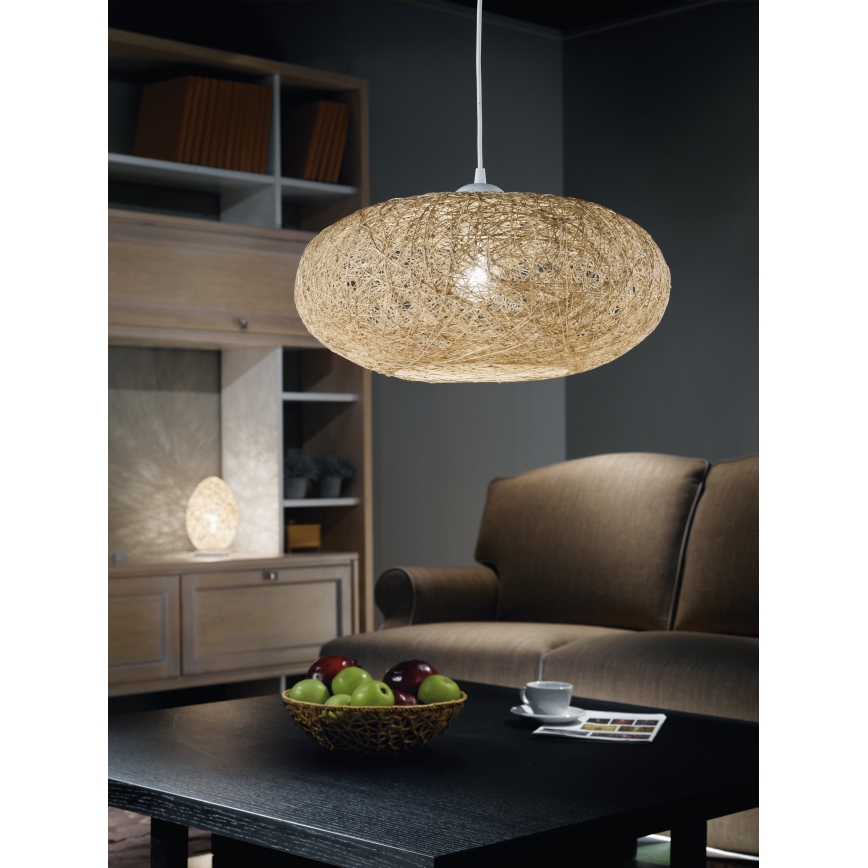 Eglo - Luz pendente 1xE27/60W/230V