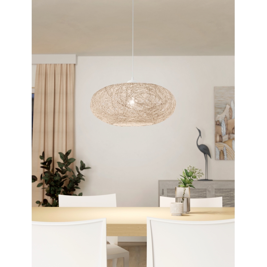 Eglo - Luz pendente 1xE27/60W/230V