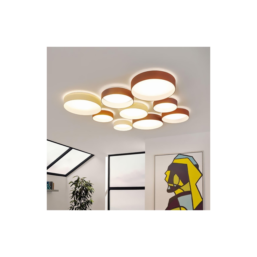 Eglo - Luz de teto LED LED/12W/230V