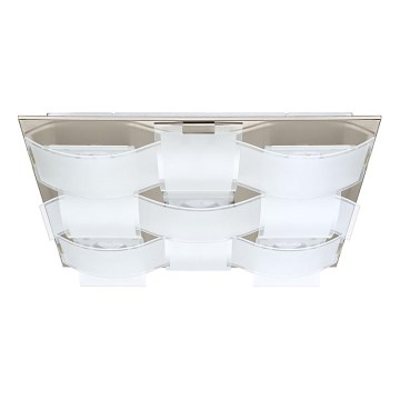 Eglo 93399 - Luz de teto GUADIANO 9xGX53/7W/230V