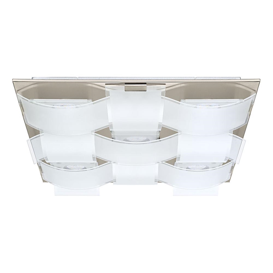 Eglo 93399 - Luz de teto GUADIANO 9xGX53/7W/230V