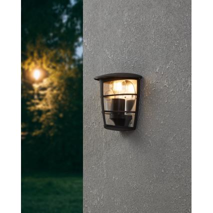 Eglo - Iluminação de parede exterior 1xE27/60W/230V IP44