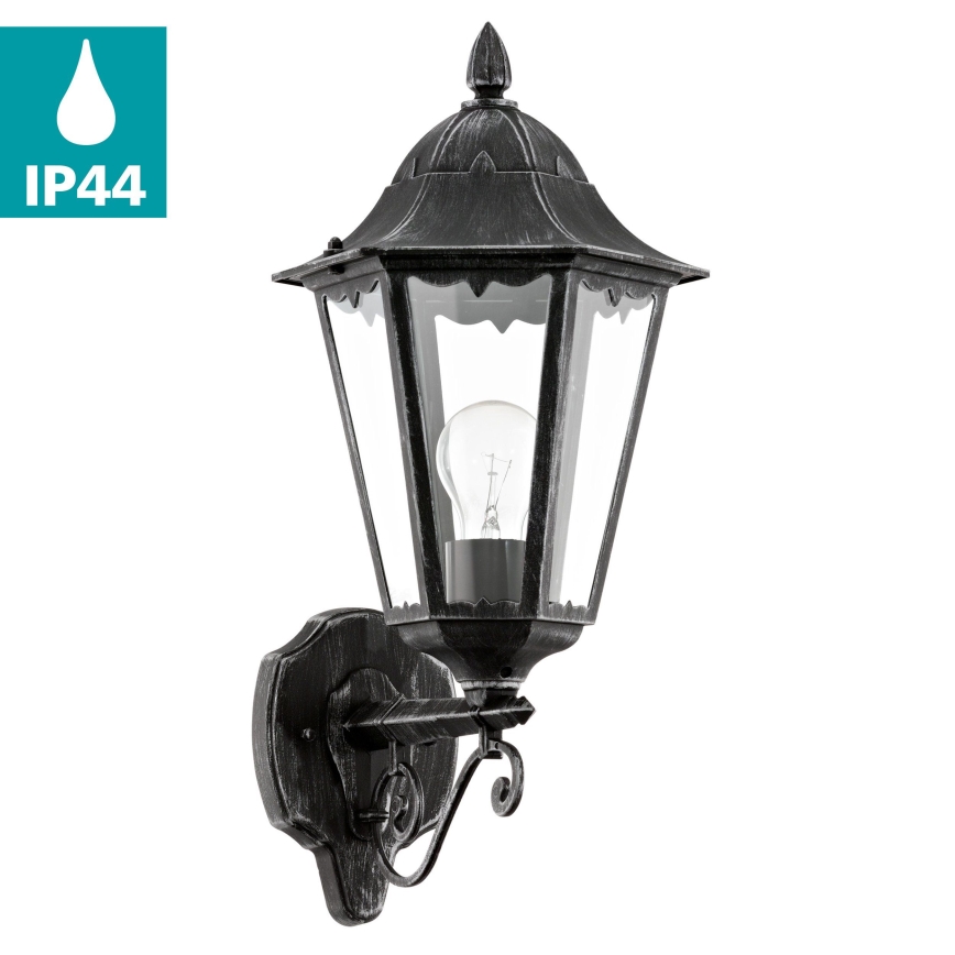 Eglo - Luz de parede de exterior 1xE27/60W/230V IP44