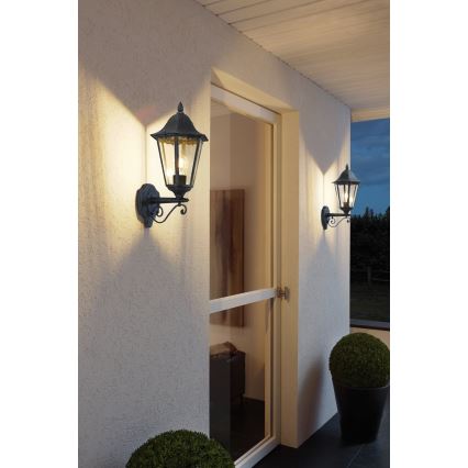Eglo - Luz de parede de exterior 1xE27/60W/230V IP44
