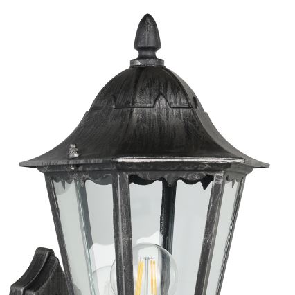 Eglo - Aplique de parede externo com sensor 1xE27/60W/230V IP44