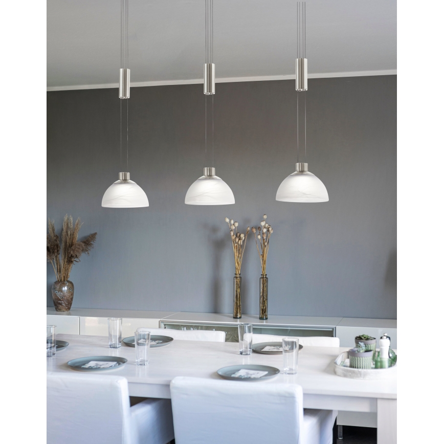 Eglo 93468 - Luz pendente LED MONTEFIO 3xLED/6W/230V