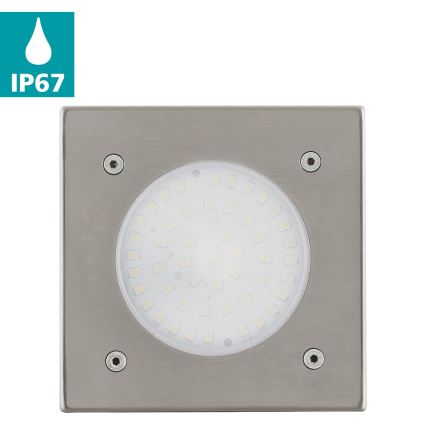 Eglo - Iluminação de caminho de acesso exterior LED LED/2,5W/230V IP67