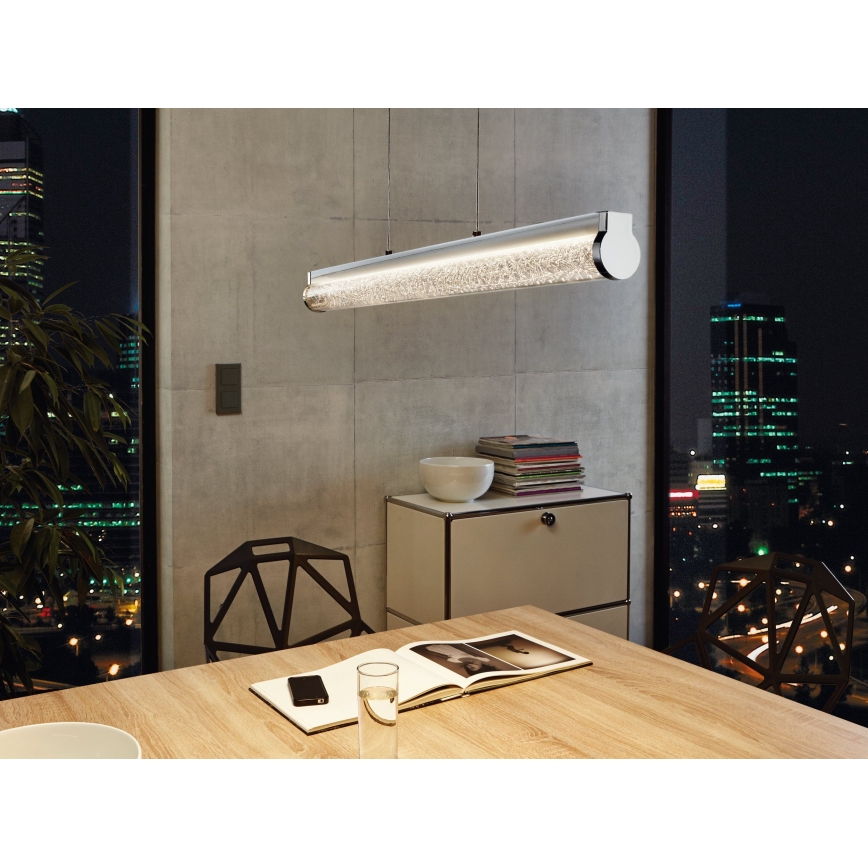 Eglo 93525 - Luz pendente LED TREVELO LED/24W/230V