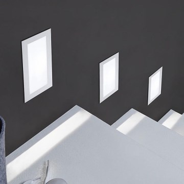 Eglo 93653 - Iluminação de escada LED GLENN 2xLED/2,5W/230V