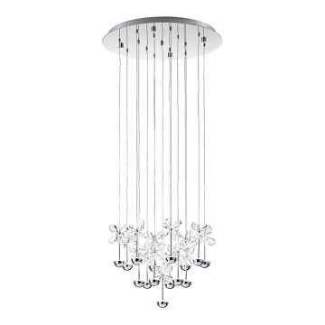 Eglo 93662 - Candeeiro suspenso LED PIANOPOLI 15xLED/2,5W/230V
